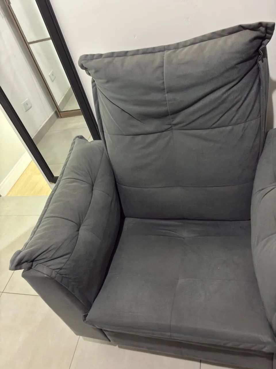 Poltrona cinza  - Foto 2