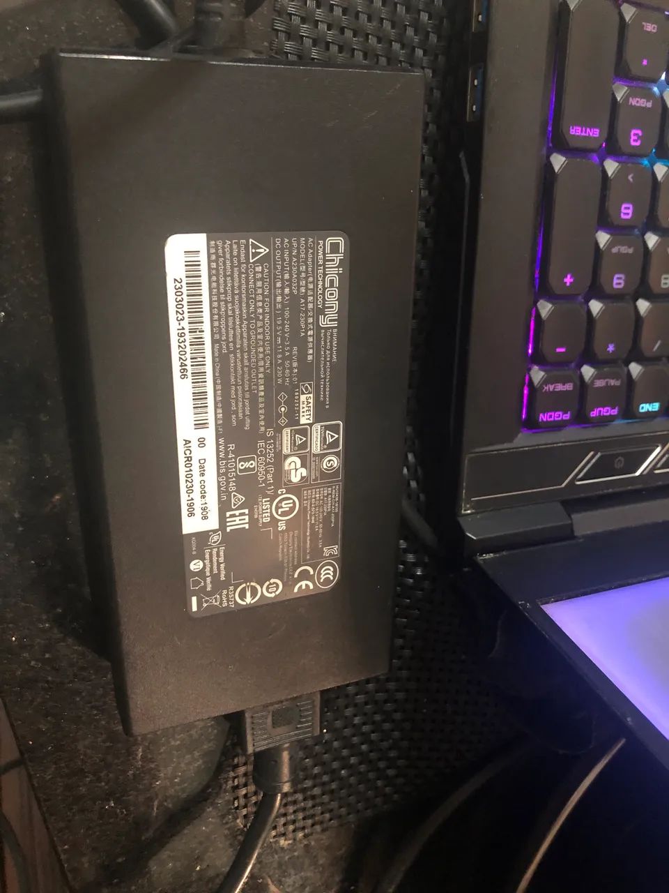Notebook Evvo Gaming   i7 de 9 geração RTX 2060 24 GB de RAM DDR4 17.3 polegadas 1TB SSD - Foto 3