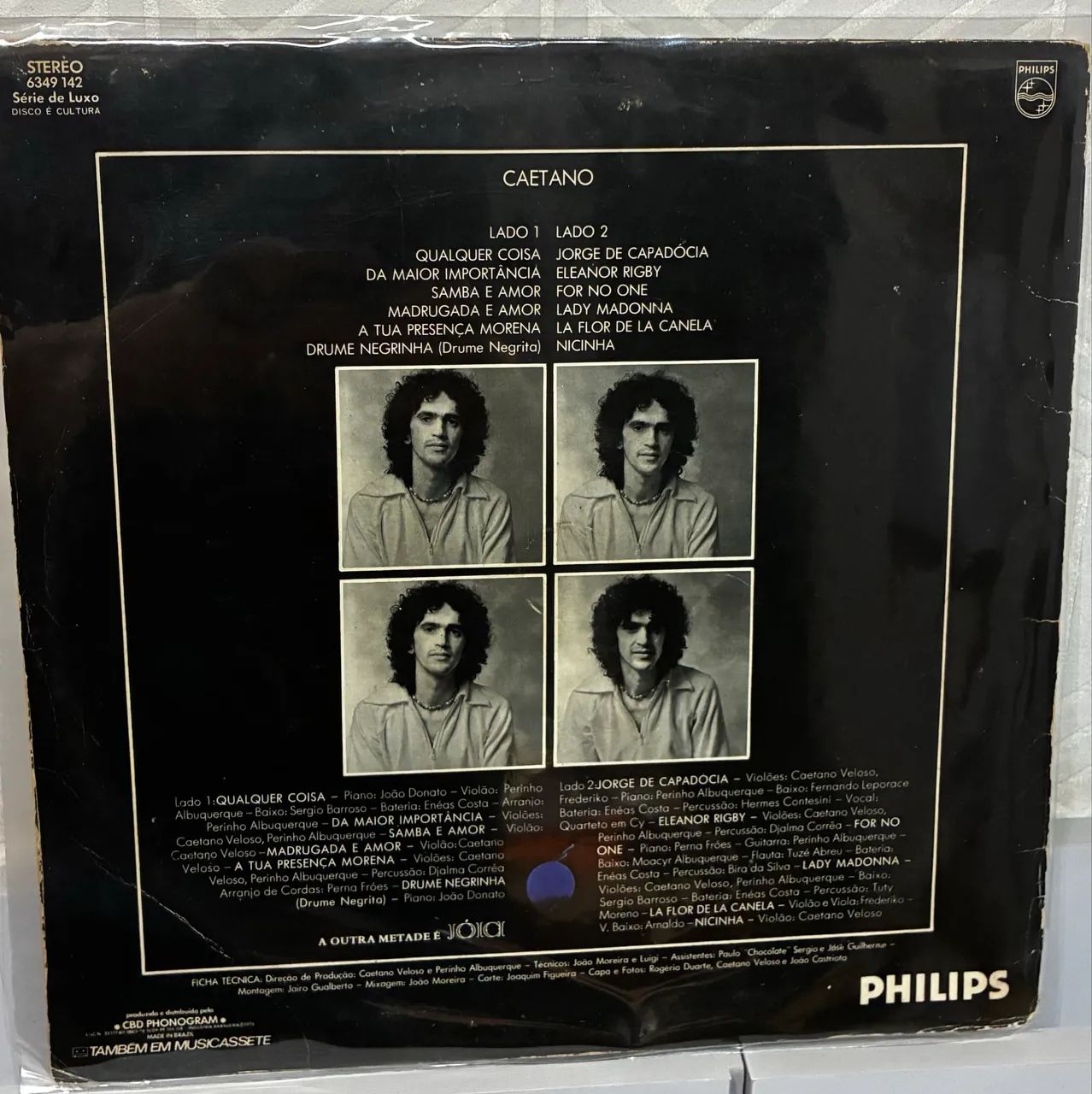 Disco vinil Caetano Veloso- Qualquer coisa  - Foto 2