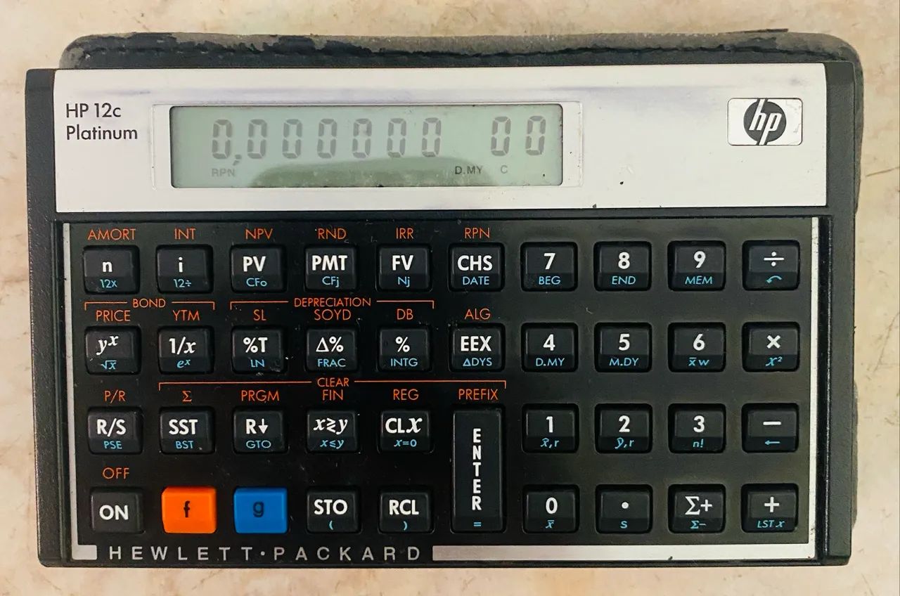 Calculadora HP 12c Platinum