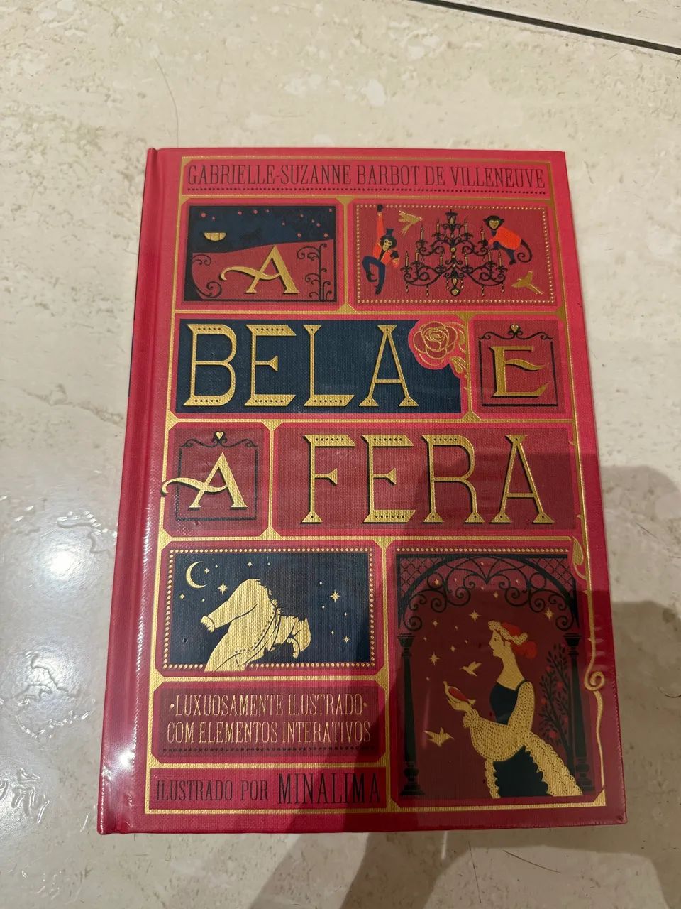 A bela e a fera Minalima 