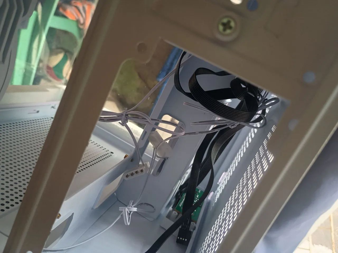 Gabinete ninja aquário, mini Tower com 3 fans rgb