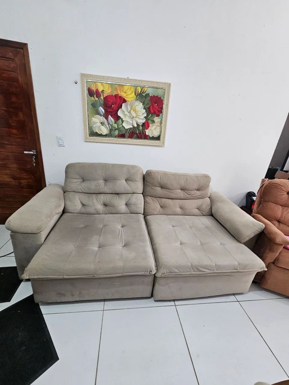 Sofa retrátil 4 lugares  - Foto 3