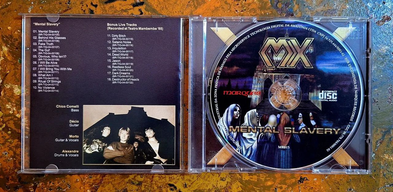 CD MX - Mental Slavery - Ratos de Porão  - Foto 2