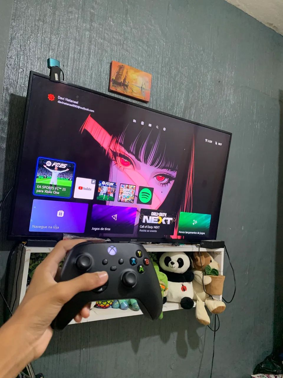 Xbox one s, único dono. - Foto 3