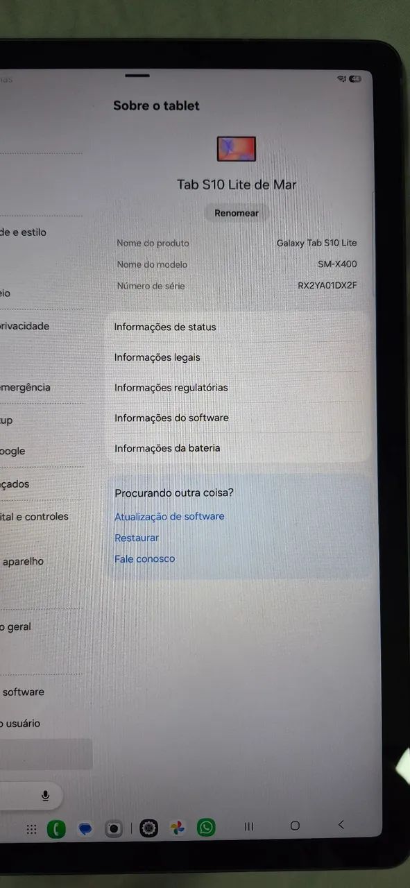 Tablet Samsung SM X 400 - Foto 4