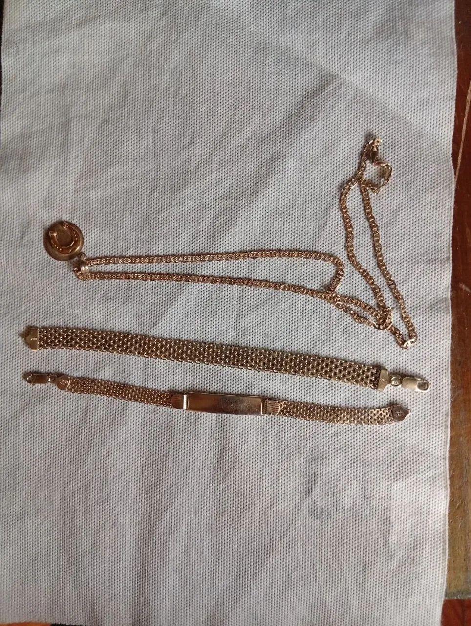 Pulseiras de prata 924 quilates  - Foto 3