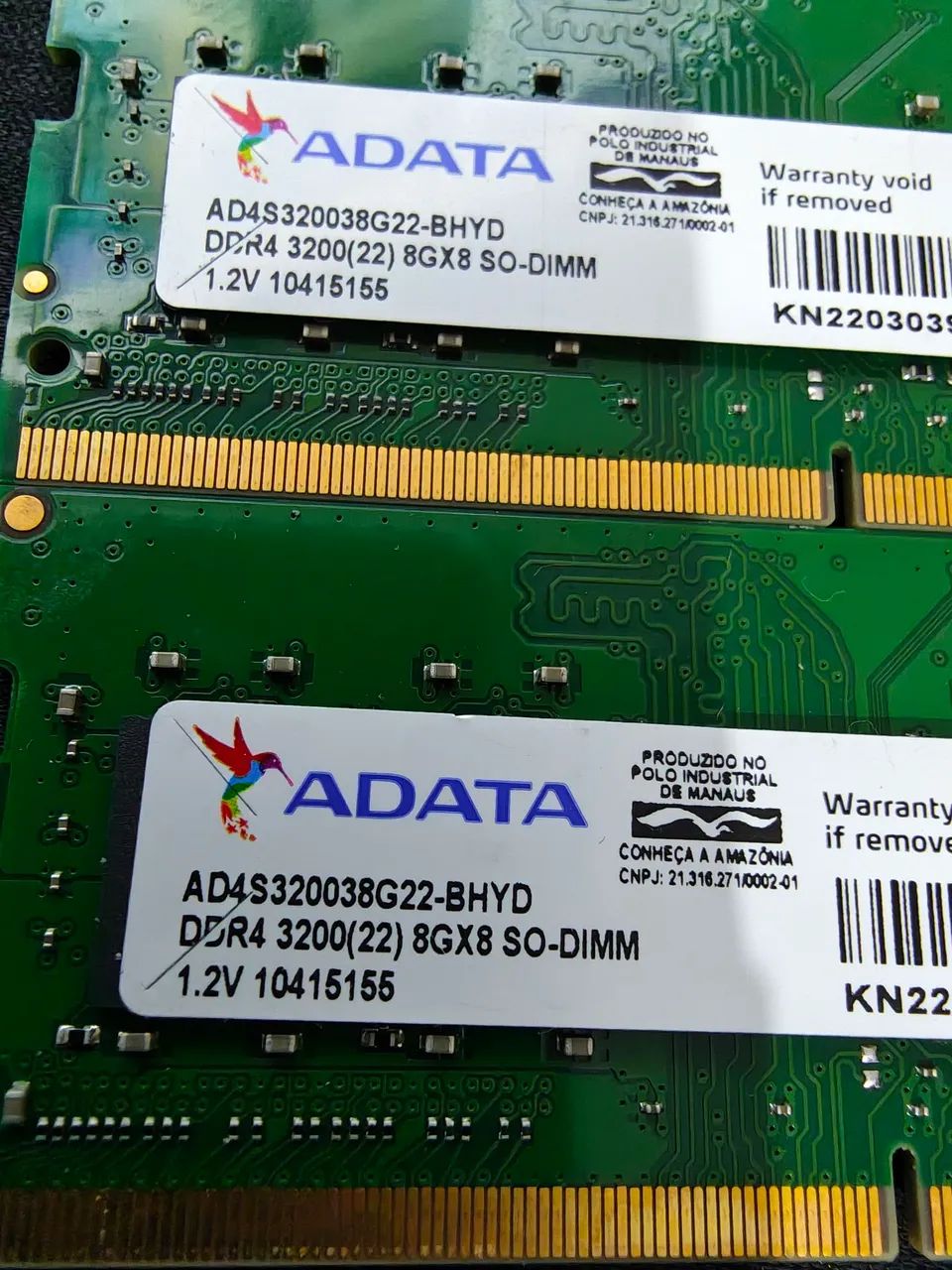 Memória notebook adata 3200mhz - Foto 2