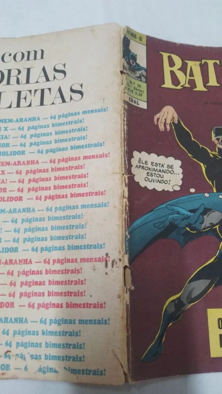 Gibi Batman Bi - N° 39 - Ebal ( 9123 ) - Foto 3