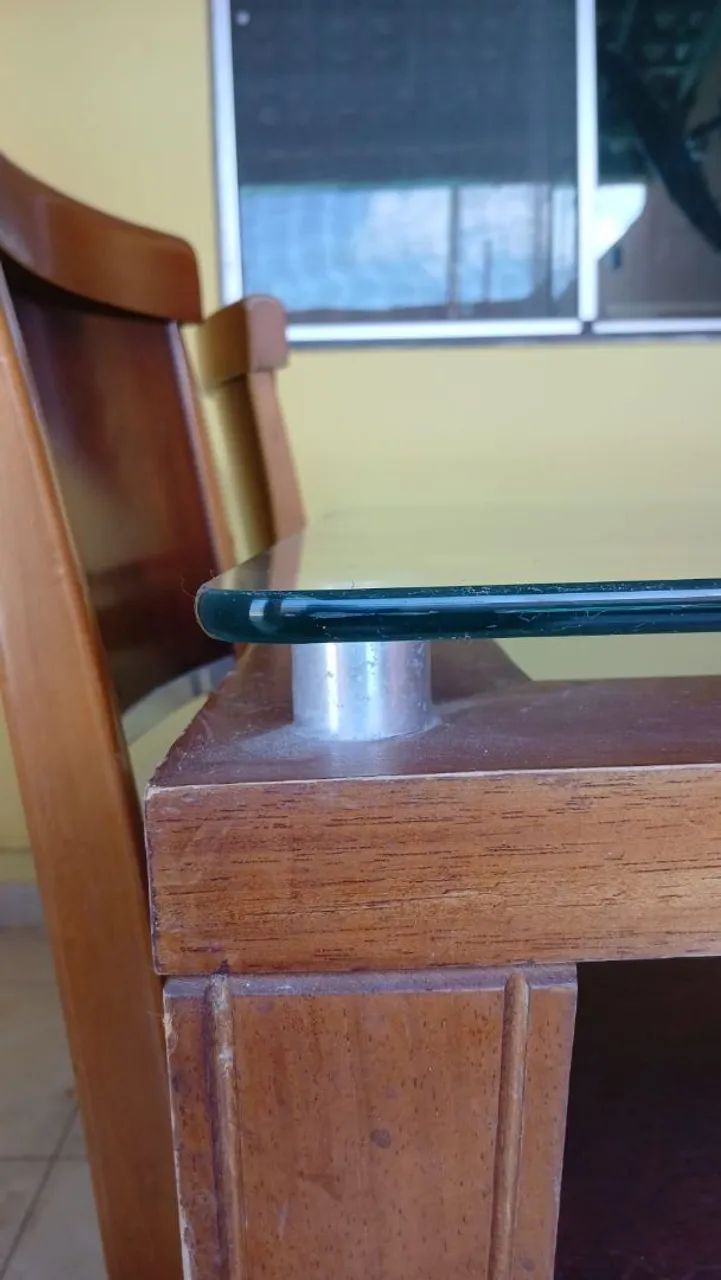 Mesa jantar madeira Maciça 1,40m - Foto 4