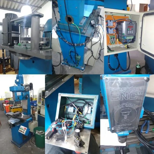 Furadeira Fresadora CNC 3 Eixos Revisada 100% Funcionando - Foto 5