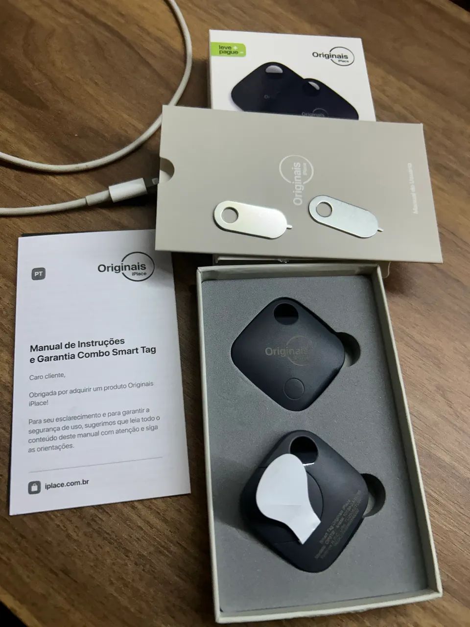 Conjunto 2 smart TAG original Apple Iplace Originais