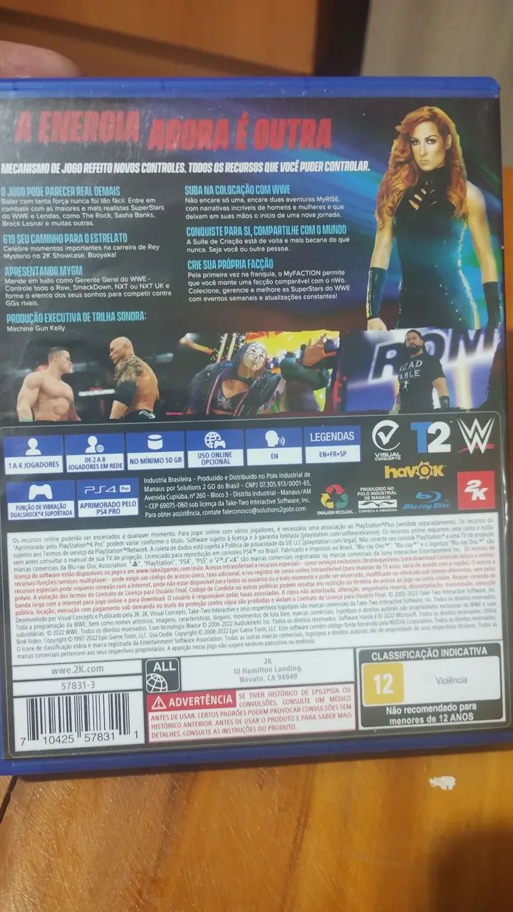 W2k 22 ps4 - Foto 2