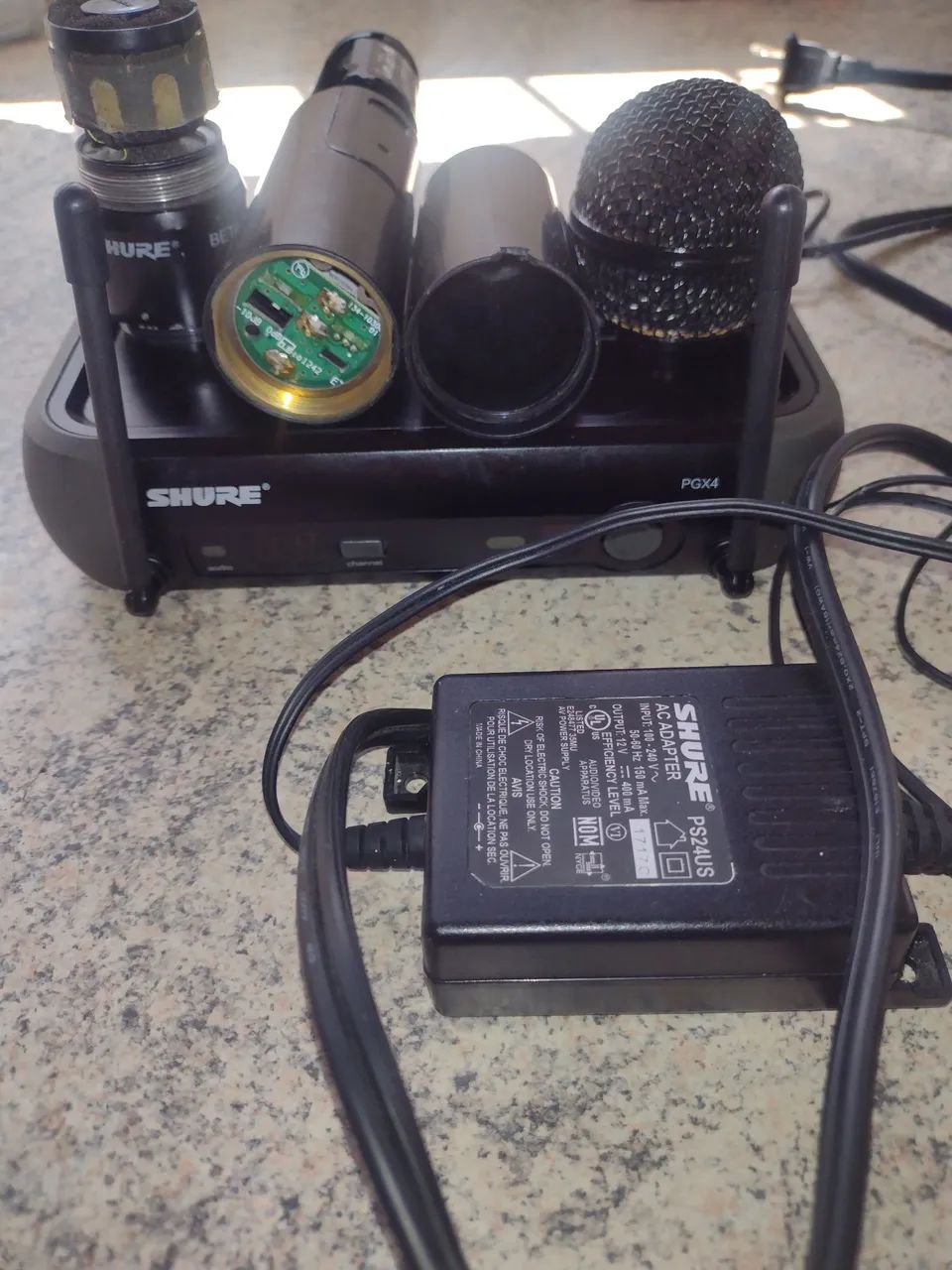 MICROFONE SEM FIO SHURE PGX4  - Foto 5