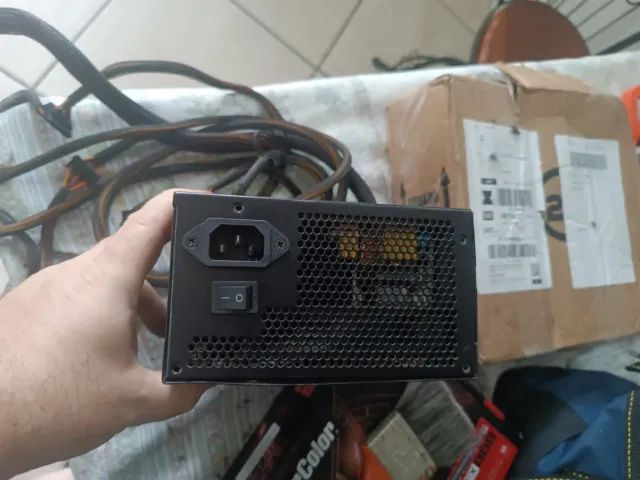  Fonte Corsair CX600W Original - Funcionando 100% - Foto 4