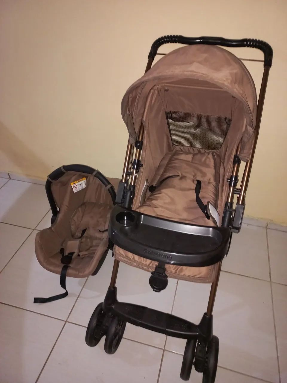 Carrinho e bb conforto  - Foto 2