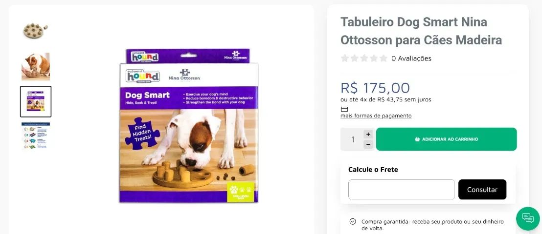 Jogo Tabuleiro, Brinquedo Interativo, Quebra-cabeça, Enriquecimento Ambiental para cães  - Foto 4