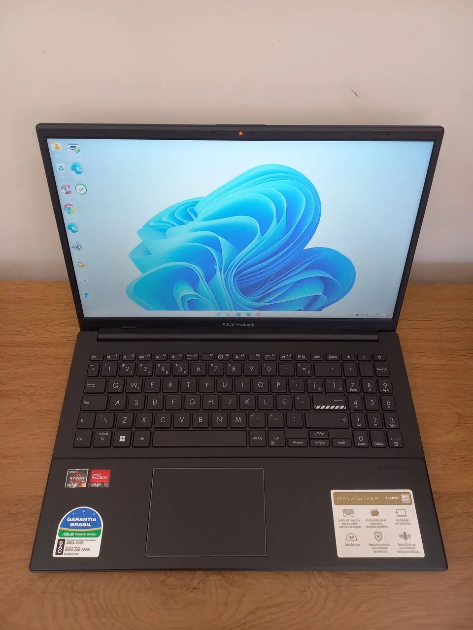 Notebook Asus Vivobook Ryzen 5