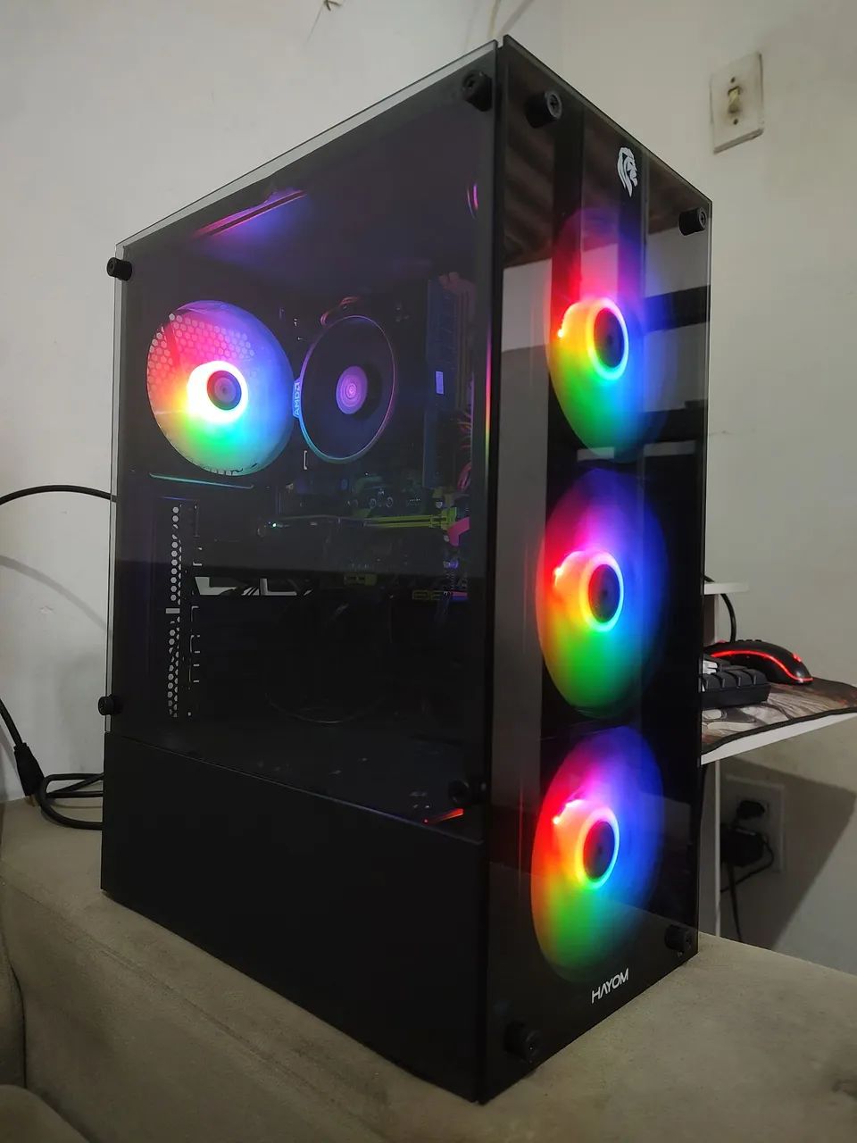 Pc Ryzen 5 4600G, 16GB RAM, SSD 240GB