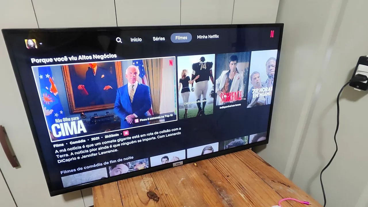 Smart TV Semp TCL 43 Polegadas Full HD - Android TV ? - Foto 2