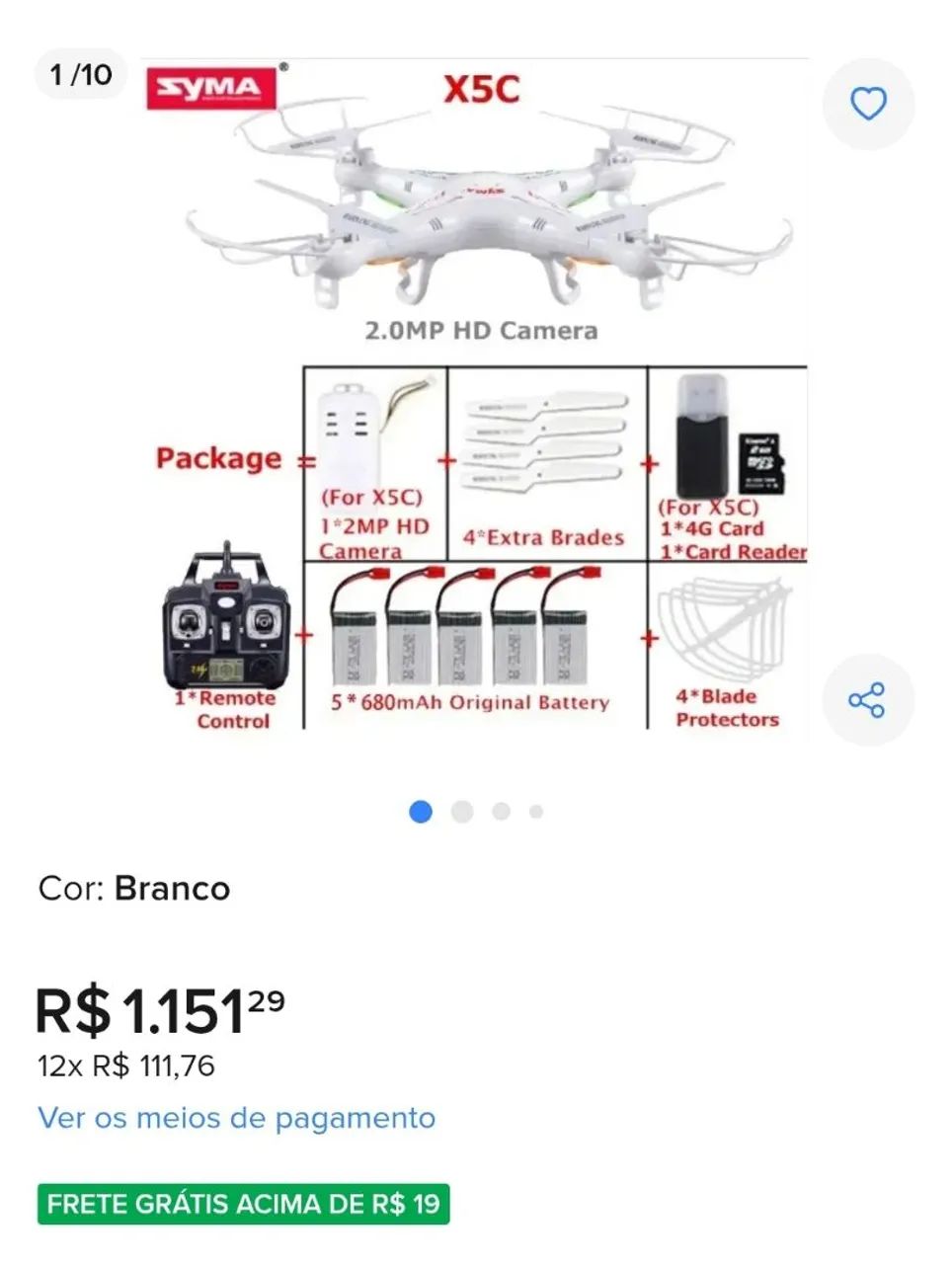 Drone novo 