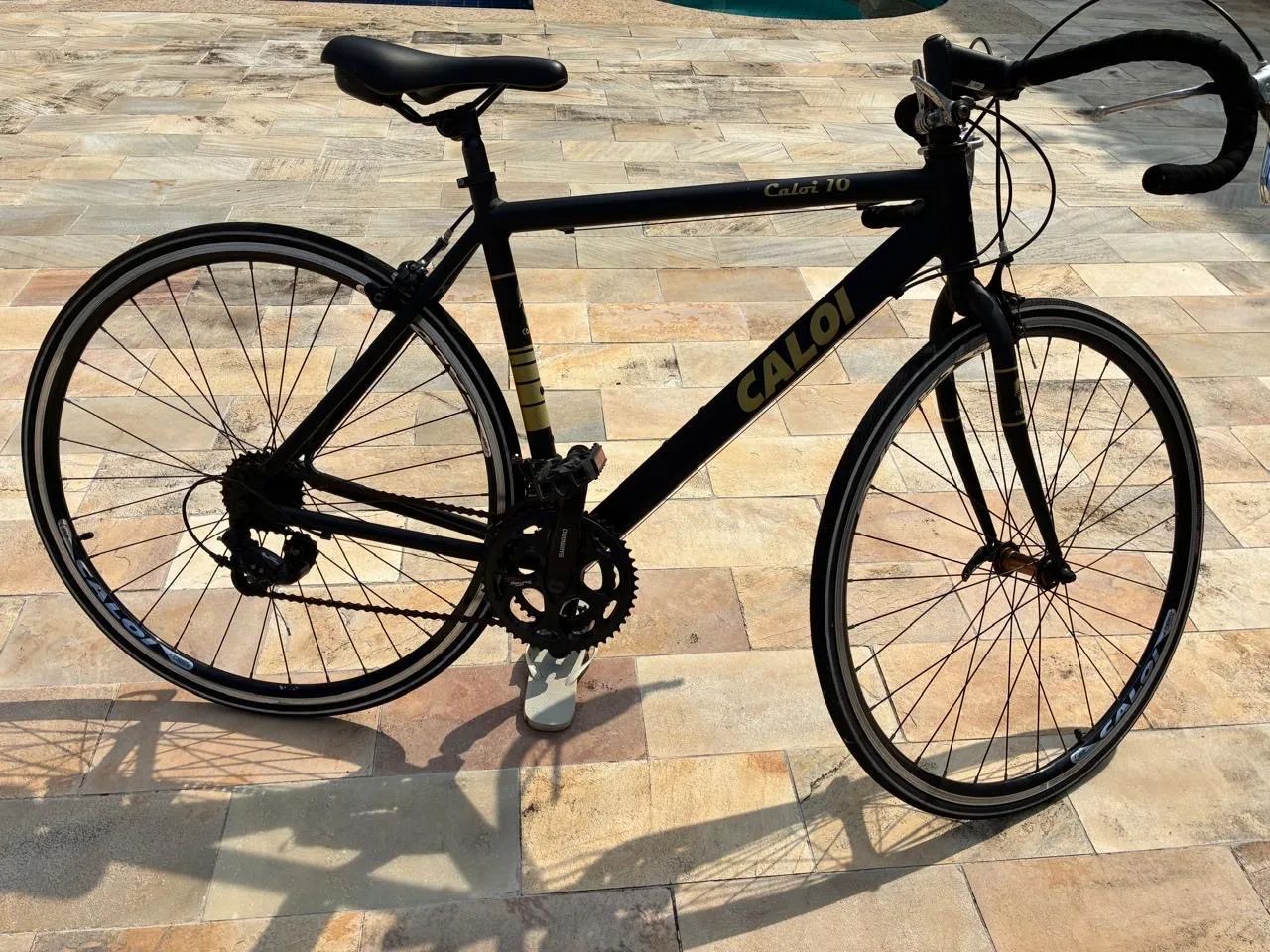 Bicicleta Caloi speed alumínio linda ! Quadro de 50 cm - Foto 5