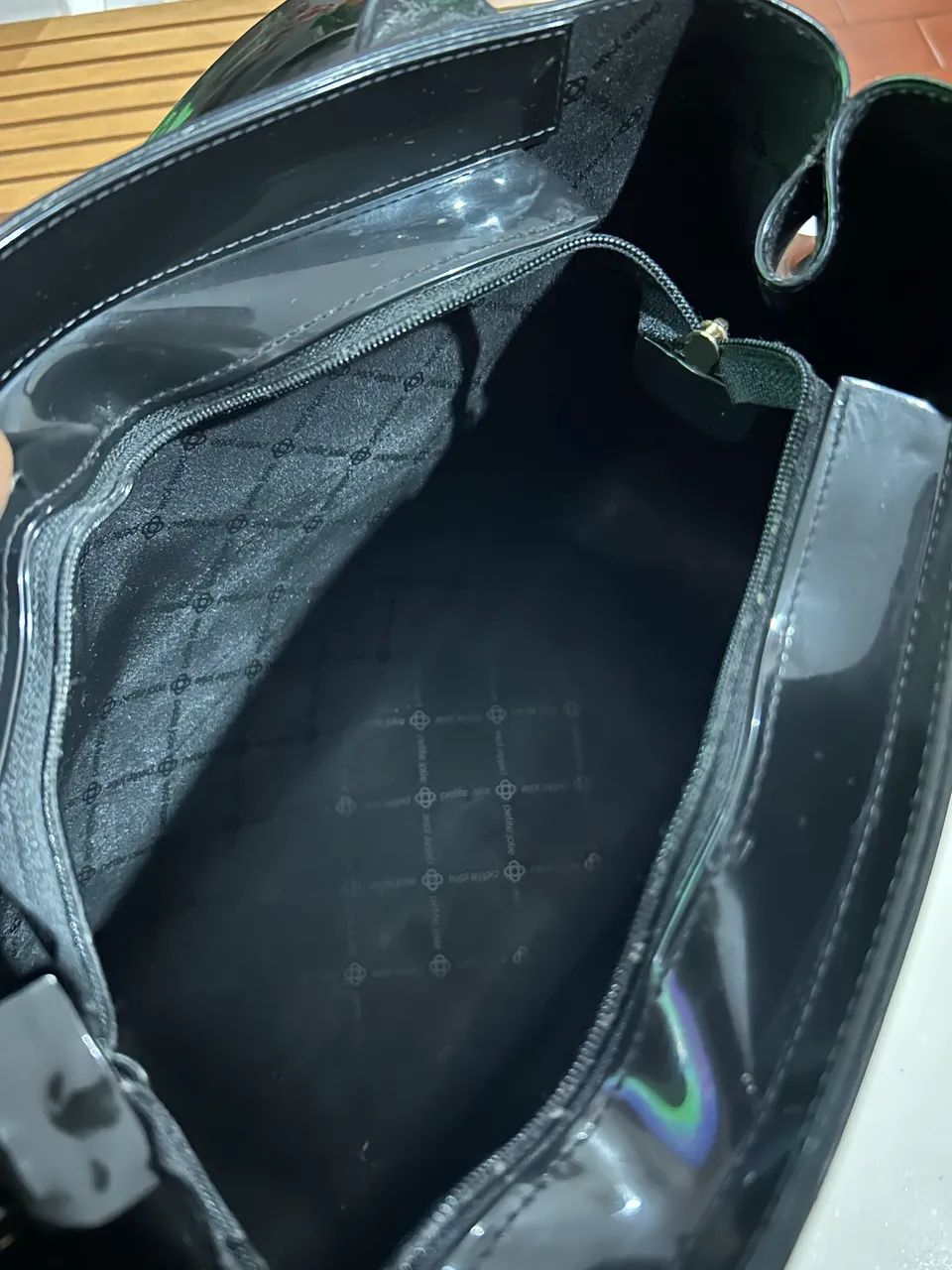 Bolsa Petite Jolie preta - pouco usada - Foto 4
