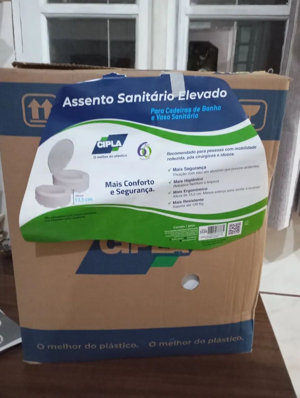 Acento sanitário de elevação  - Foto 2