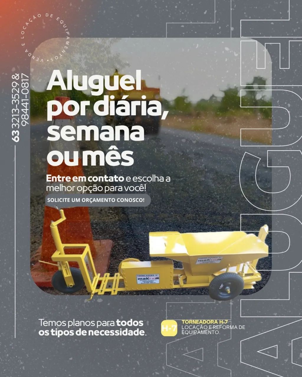 VENDAS E ALUGUEL DE MÁQUINAS