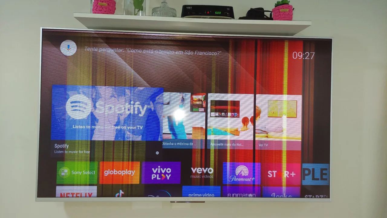 SMART TV SONY LED 3D 55" Modelo KDL55W805-Imagem com Defeito - Foto 2