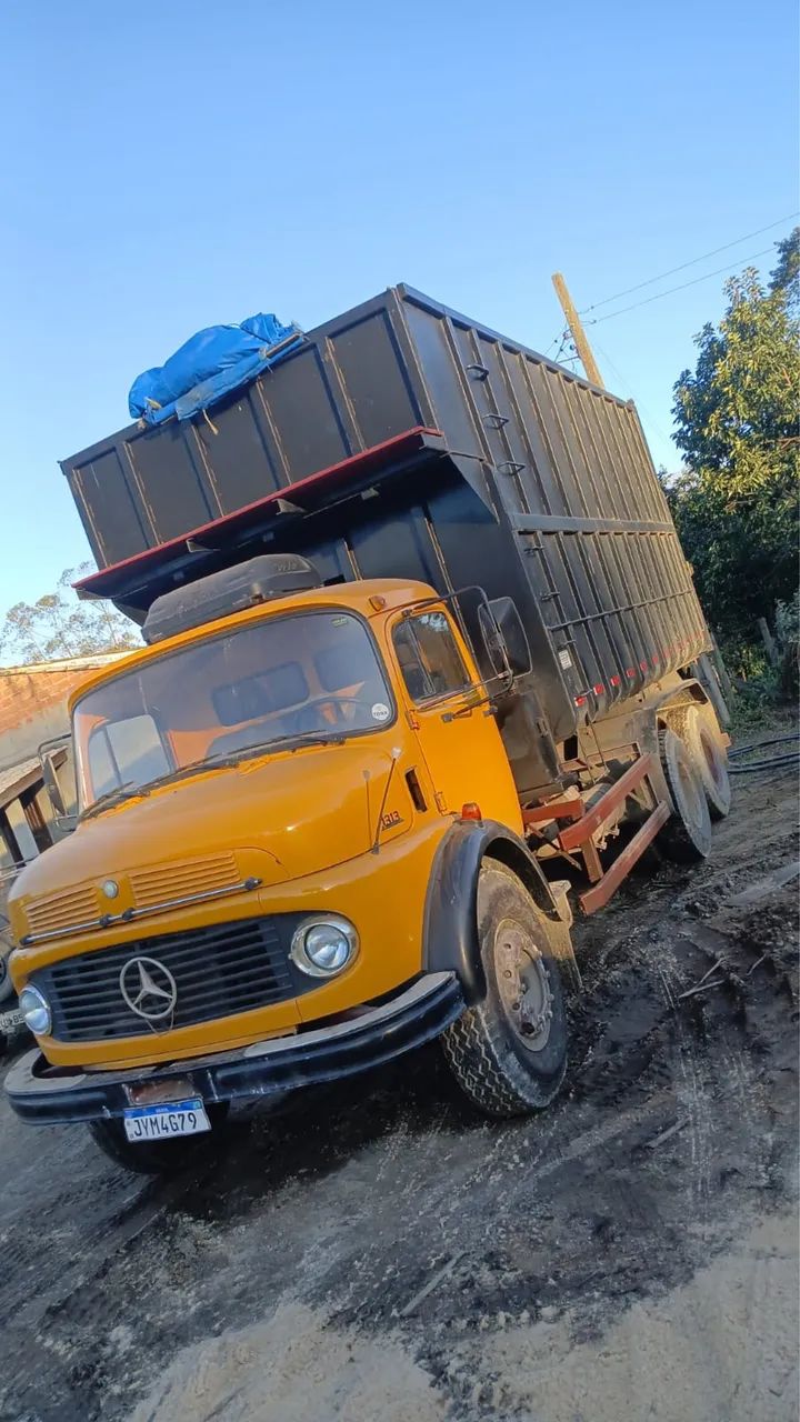 Mercedes 1313 caçamba cavaqueira  - Foto 4