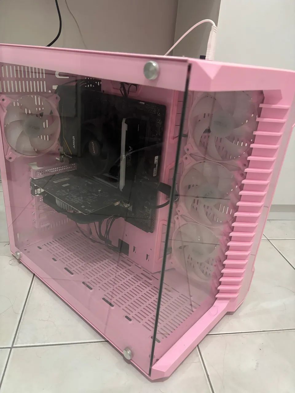 PC GAMER ROSA RYZEN 5 SUPER BARATO!! - Foto 3