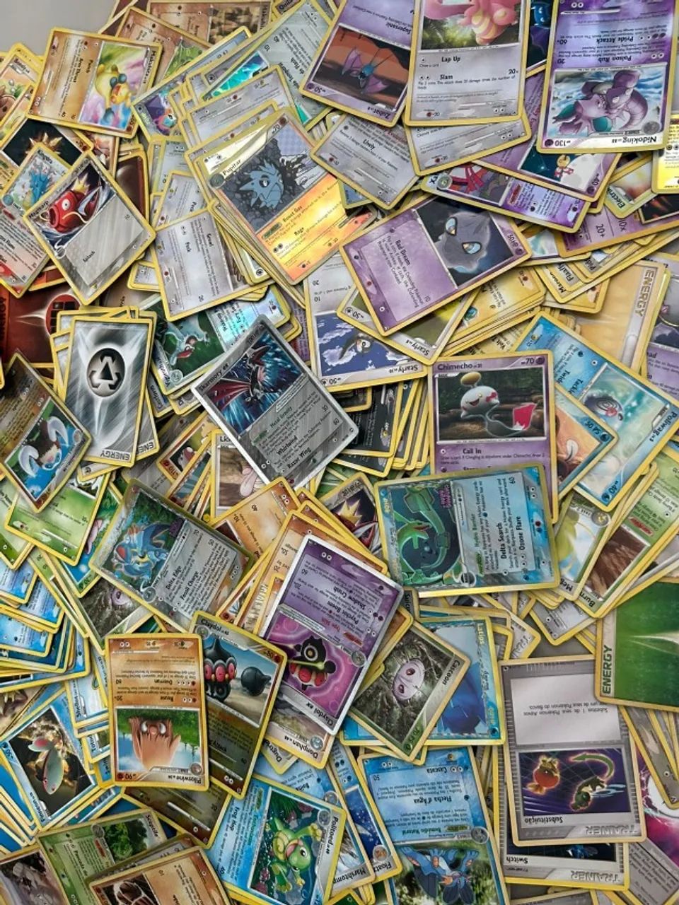 Coleção cartas de Pokémon 550 cartas (raras e valiosas)  - Foto 5