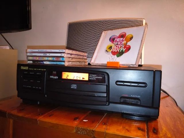 CD Player de mesa Philco PCD-200 - funcionando 100% - Foto 4