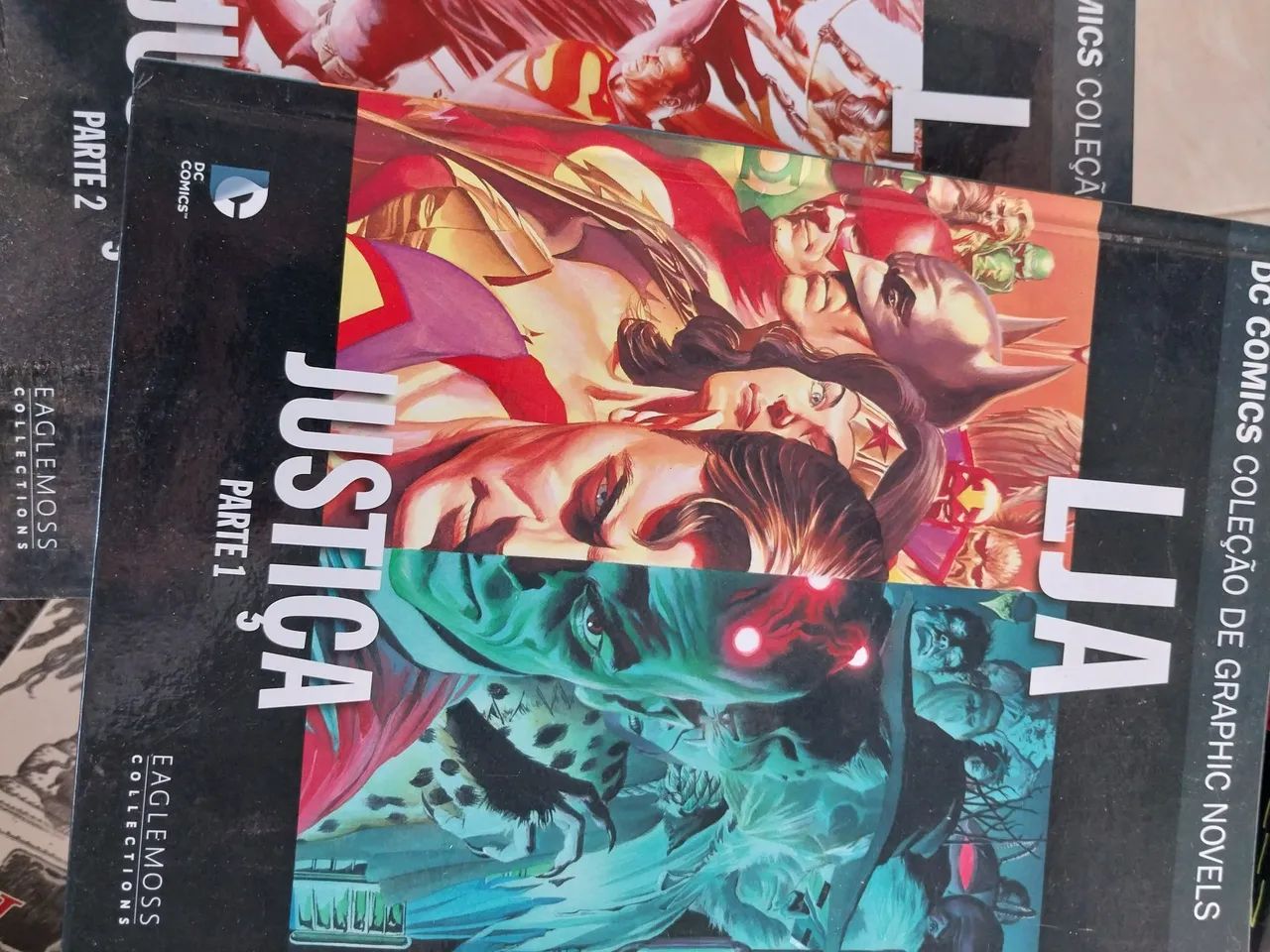 Alex Ross Justiça - Eaglemoss - parte 1 e 2