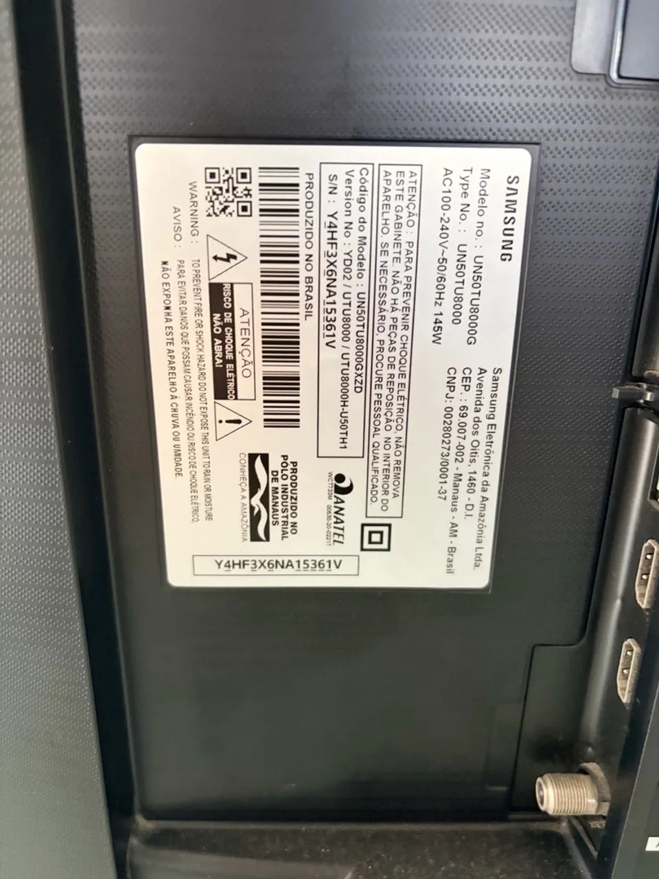 Smart TV Samsung Crystal UHD 4K de 50 polegadas - Foto 4