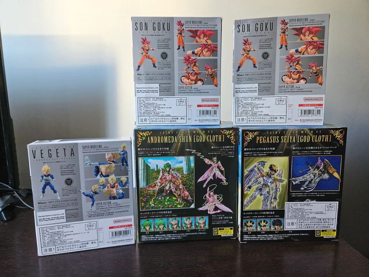 Cloth myths e sh figuarts lacrados - Foto 3