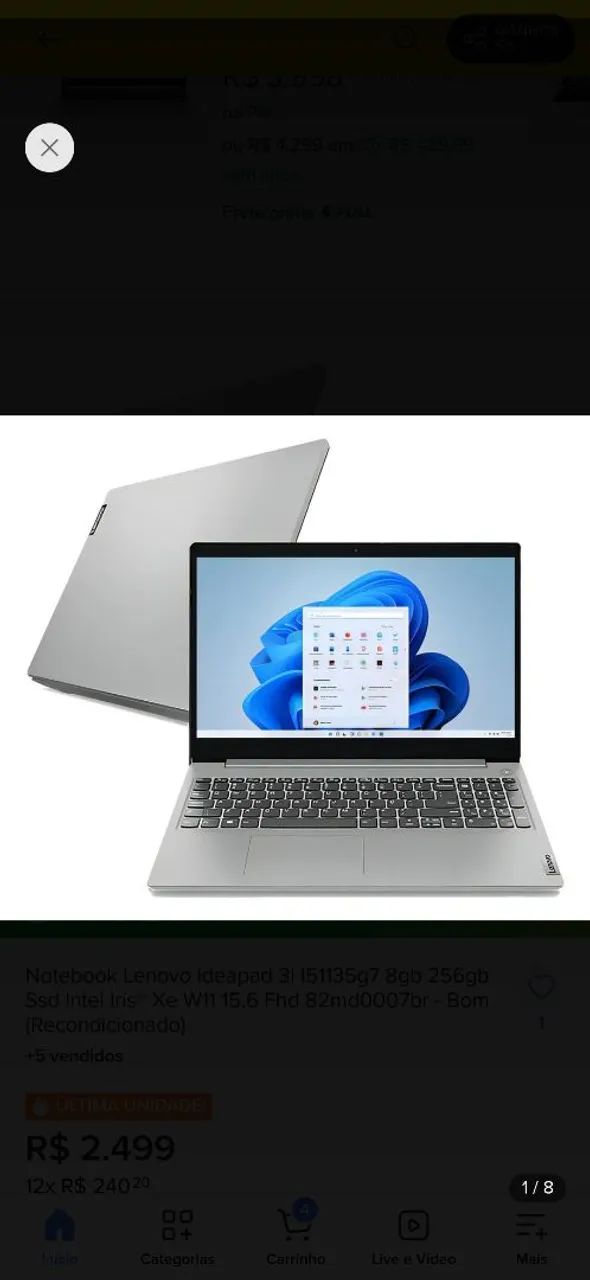 Notebook  - Foto 2
