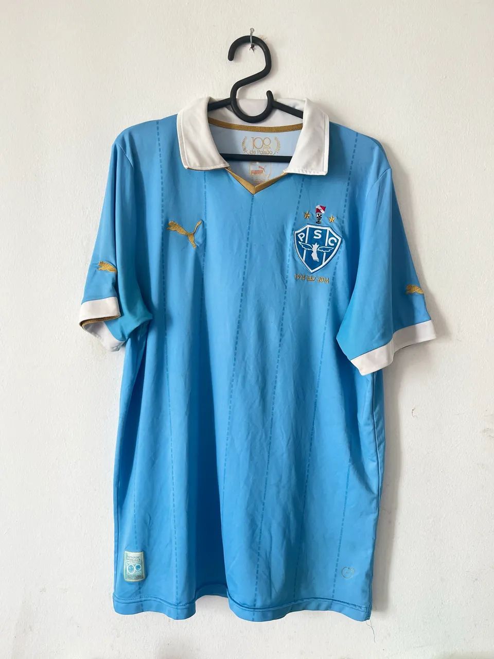 Camisa azul Paysandu centenário 