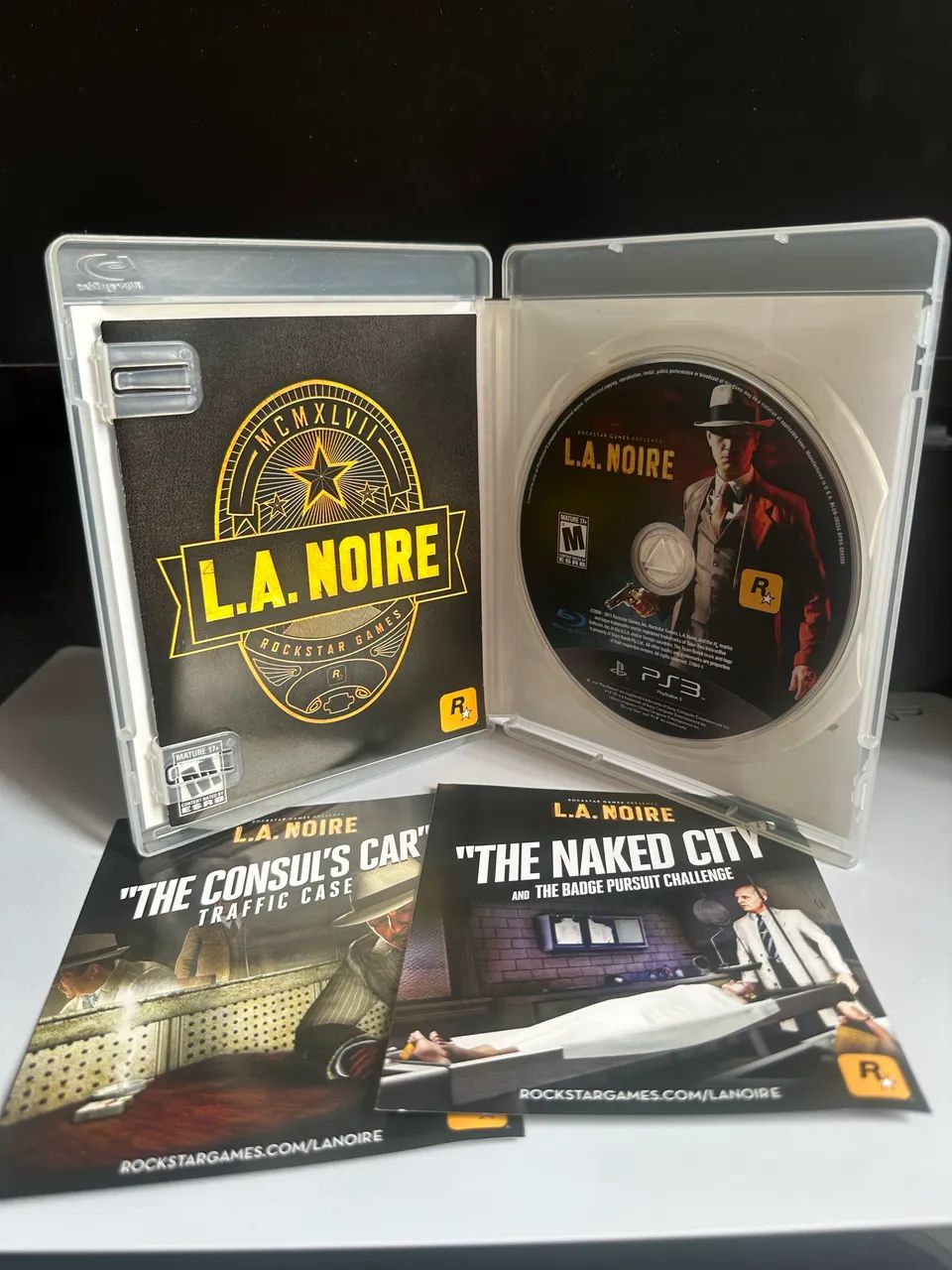  L.A. NOIRE, JOGO ORIGINAL PS3  - Foto 2