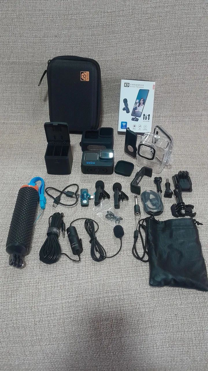 Vendo câmera GOPRO 10 completa  - Foto 5
