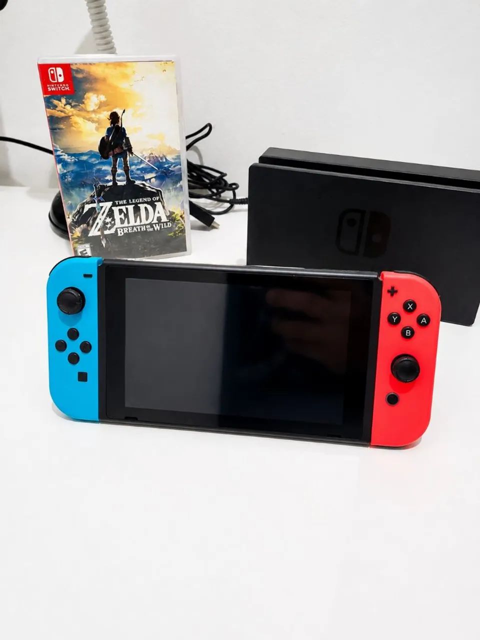 Nintendo Switch V1 + Pro Controller + Zelda BOTW | Original - Foto 2