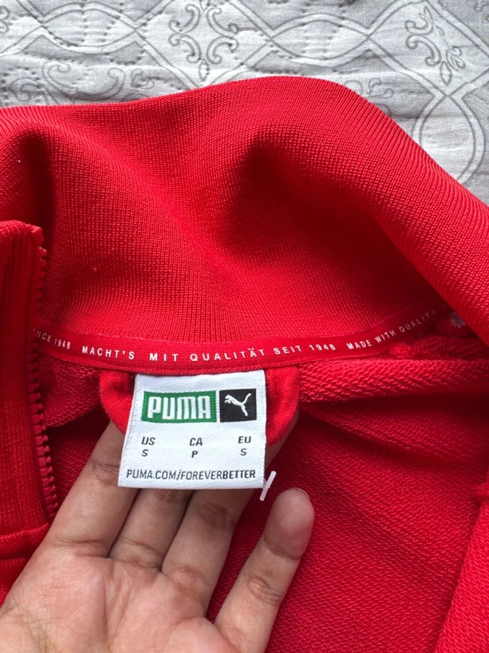 Jaqueta Puma Vermelha Original - Foto 2