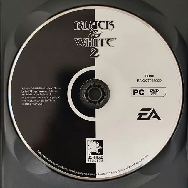 DVD-ROM Black & White 2 Jogo PC *importado - Foto 4