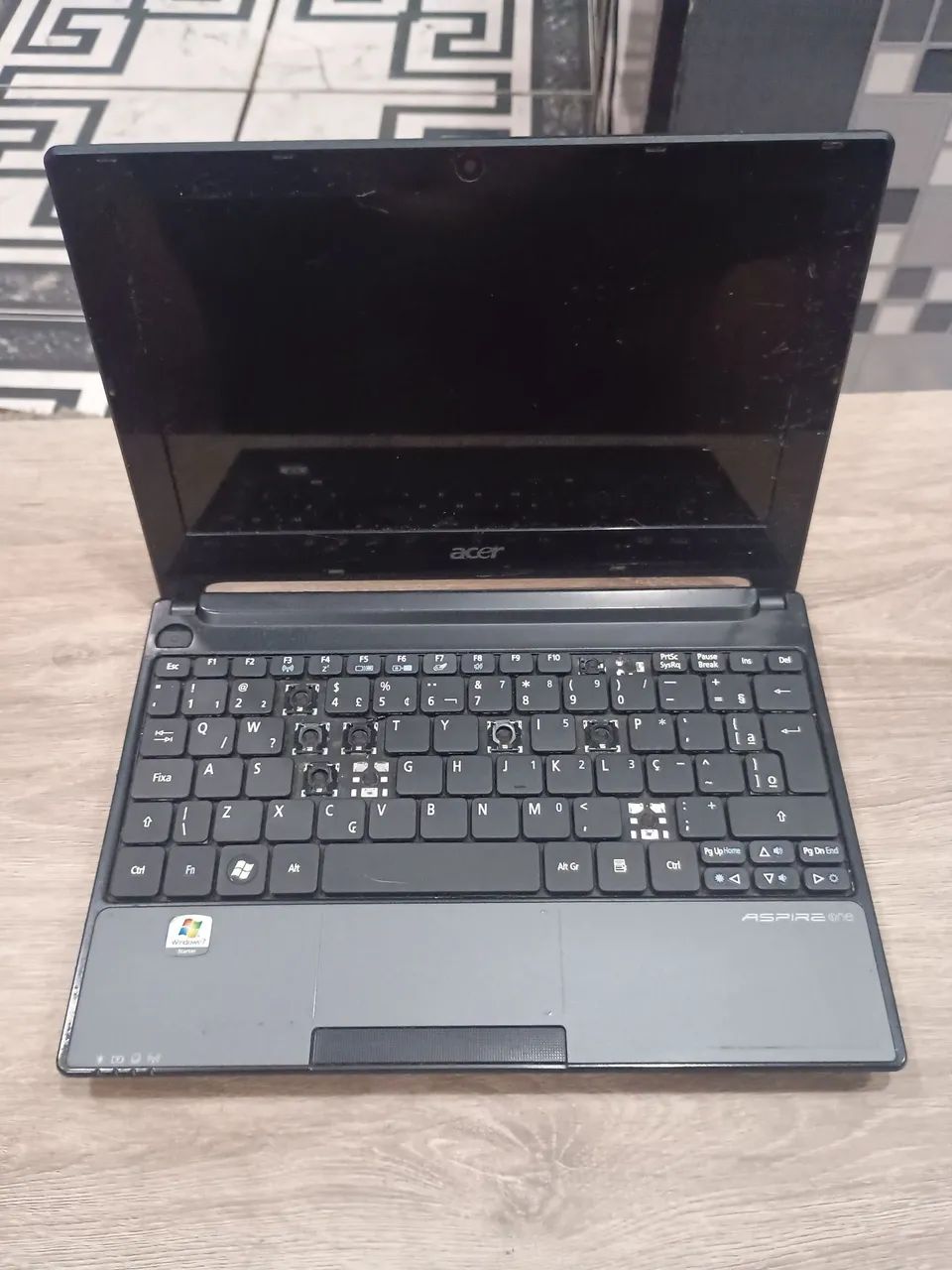 Notebook Acer aspire onde retirar peças 
