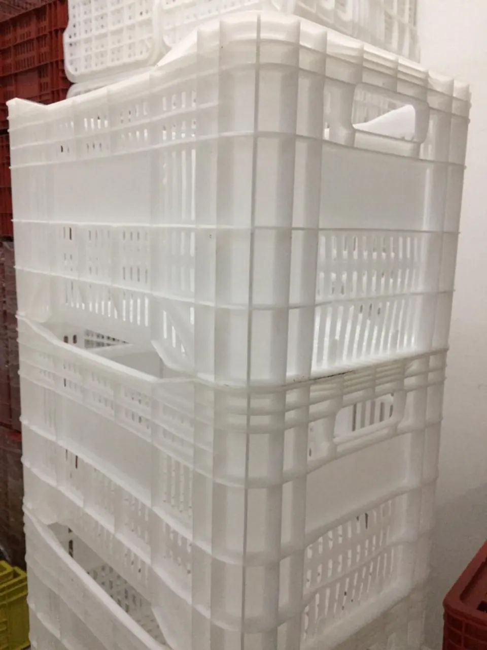 CAIXA AGRICOLA MATERIAL BRANCO PARA SEGMENTO ALIMENTICIO - Foto 4