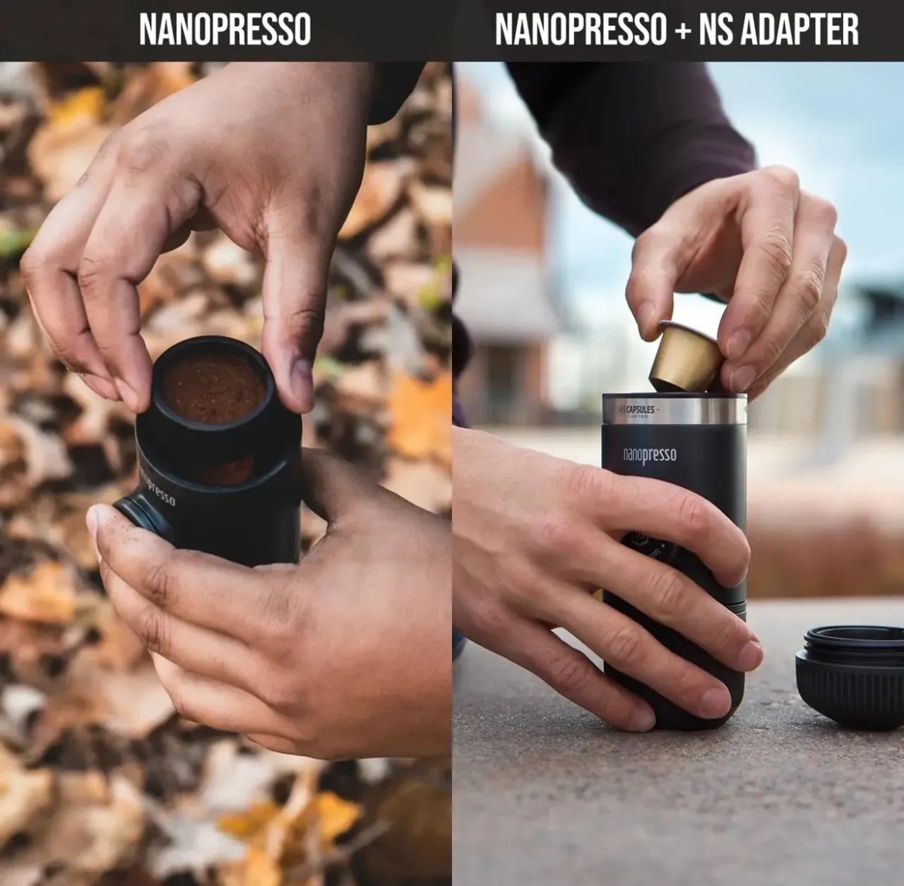 Wacaco Nanopresso NOVA + NS Adaptador - Utensílios Para Cozinha