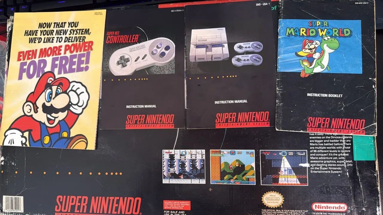 Super Nintendo na caixa - Foto 4