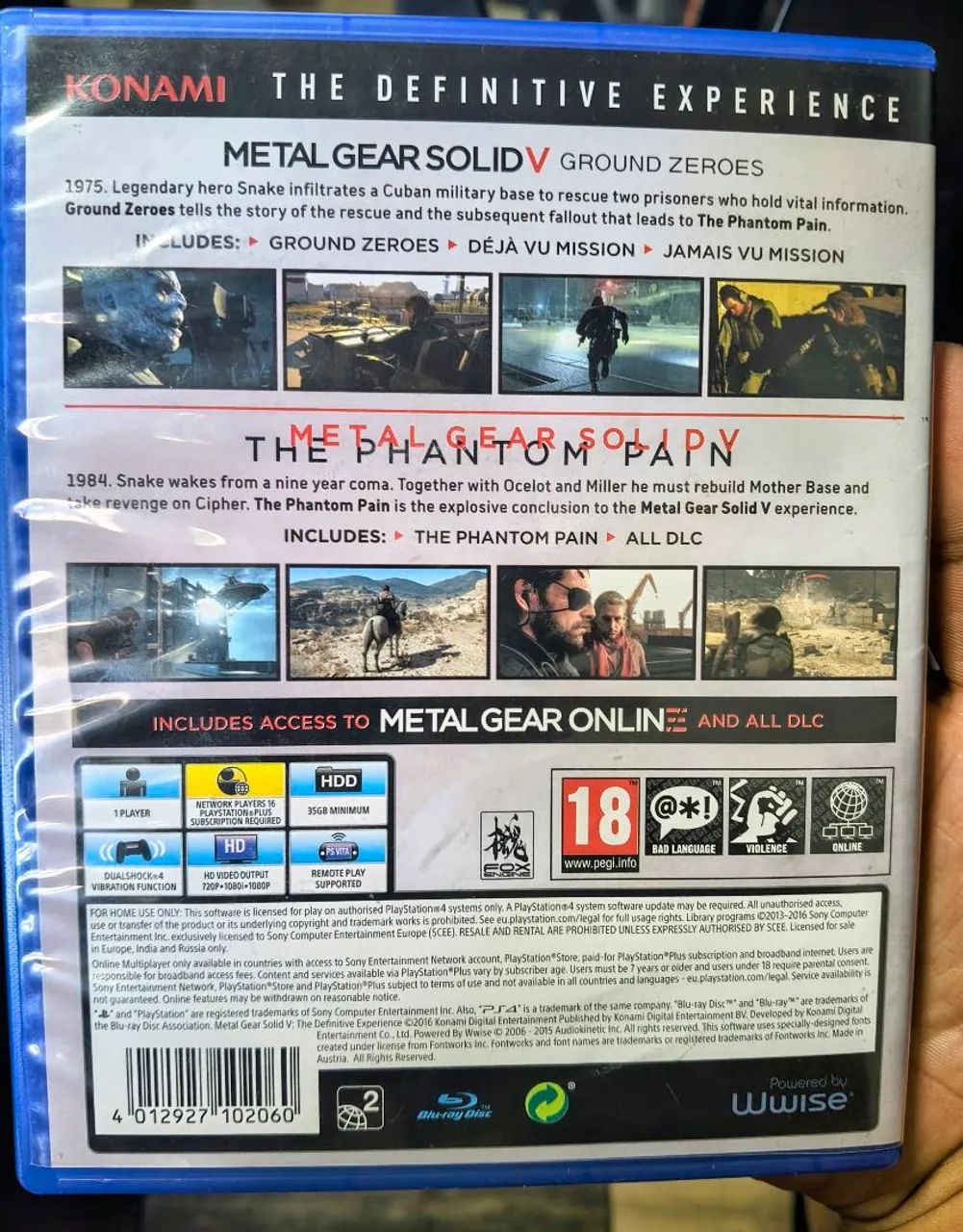 METAL GEAR SOLID V THE DEFINITIVE EDITION PS4/PS5 - Foto 2