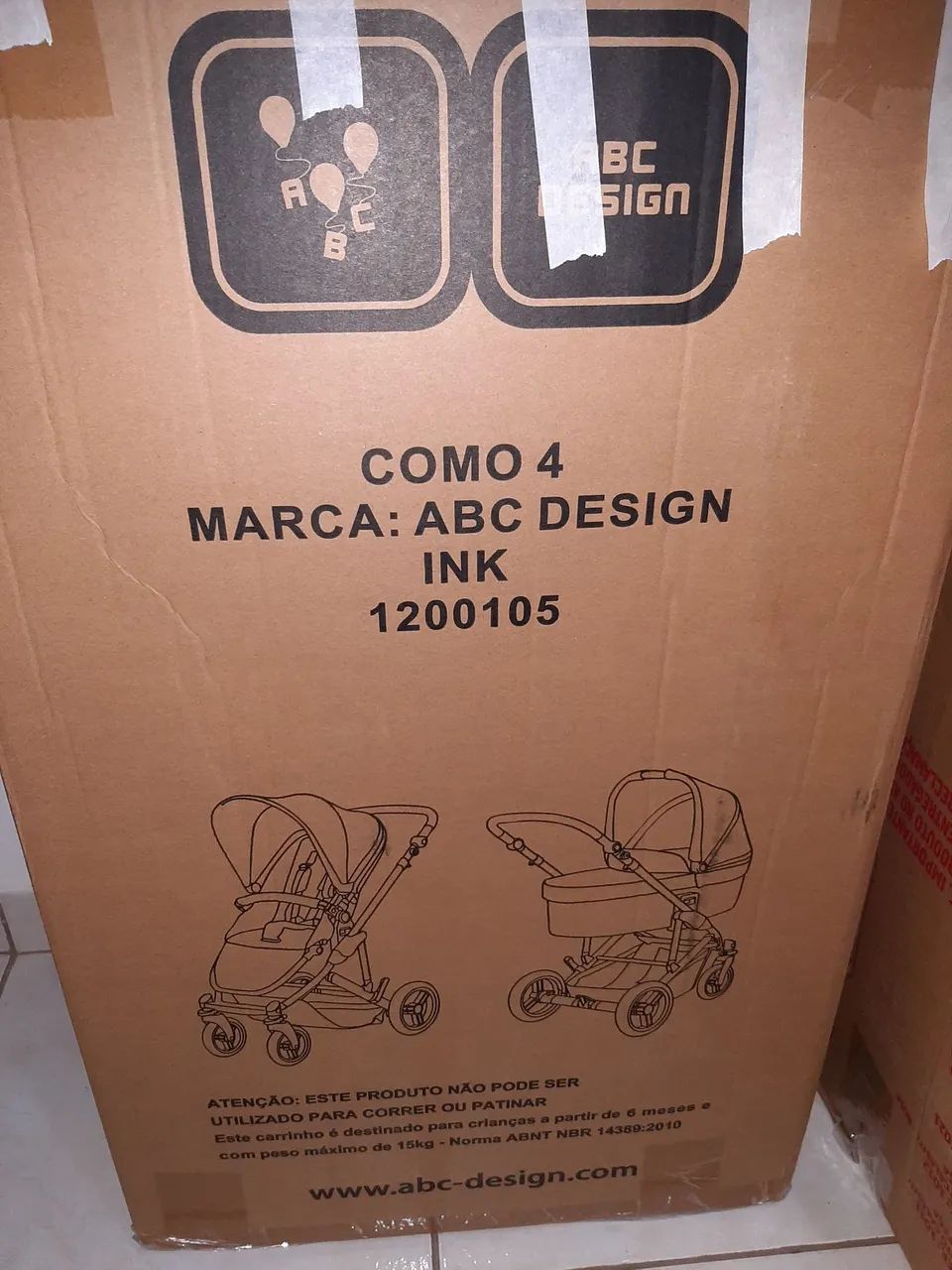 Carrinho de bebê COMO 4
